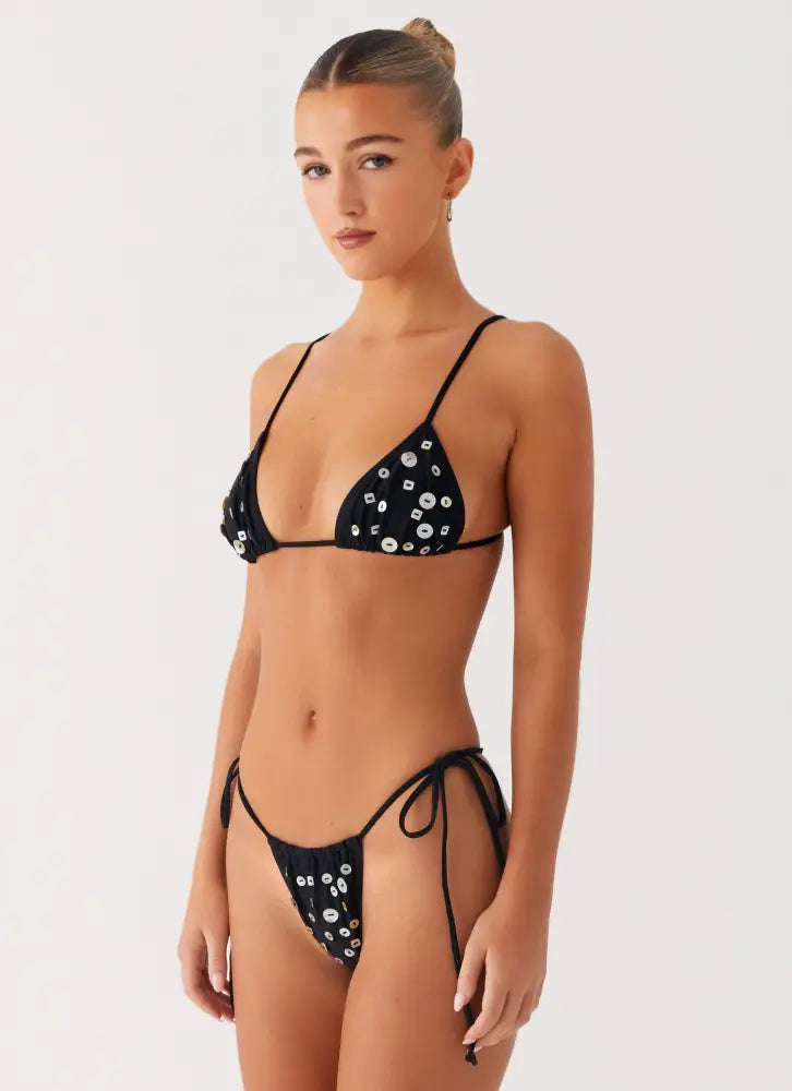 Vada Bikini Bottoms - Black