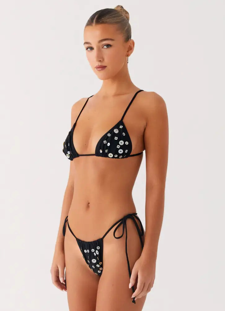 Vada Bikini Top - Black