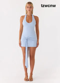 Vedetta Mini Dress - Blue